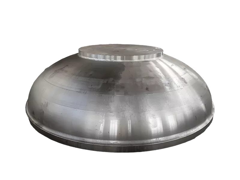 Hemispherical male die steel casting for tank head forming